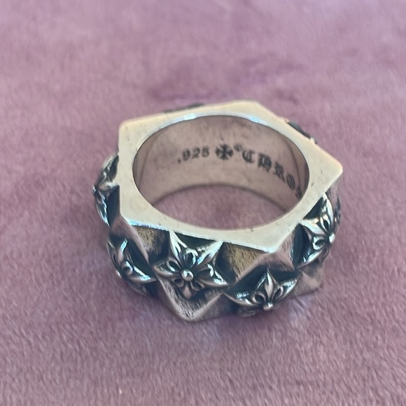 Chrome hearts 💕 size 8 silver star ring 💍 - Picture 6 of 7